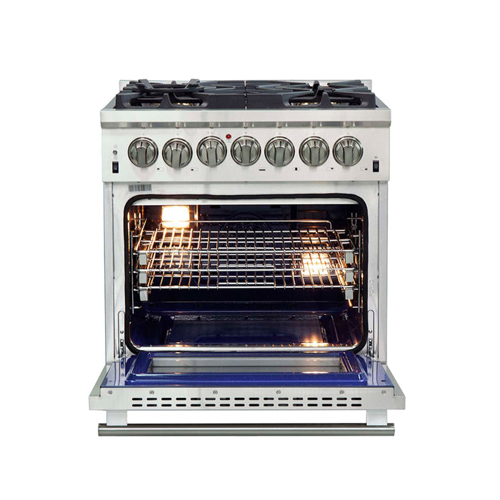 Forno Capriasca 30" Freestanding Dual Fuel Range FORNO