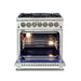 Forno Capriasca 30" Freestanding Dual Fuel Range FORNO