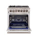Forno Capriasca 30" Freestanding Dual Fuel Range FORNO