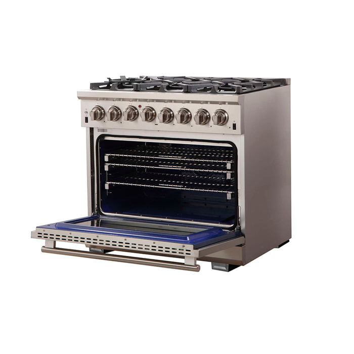 Forno Capriasca 36" Freestanding Dual Fuel Range FORNO