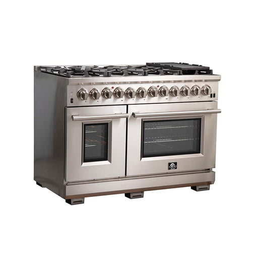 Forno Capriasca 48" Freestanding Dual Fuel Range FORNO