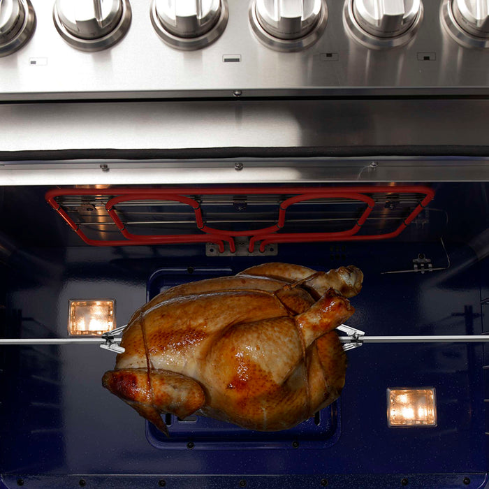Forno Capriasca 48" Freestanding Dual Fuel Range FORNO