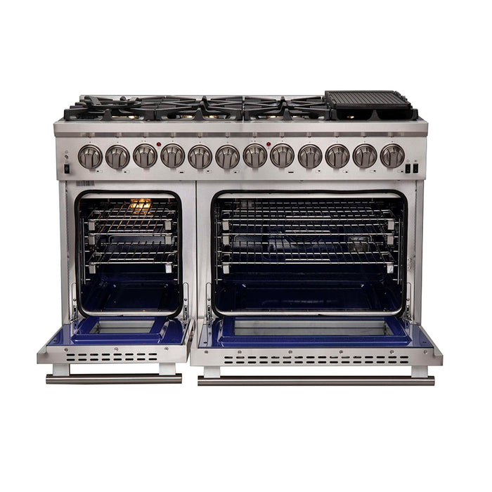 Forno Capriasca 48" Freestanding Dual Fuel Range FORNO