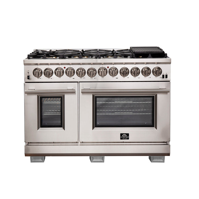 Forno Capriasca 48" Freestanding Dual Fuel Range FORNO