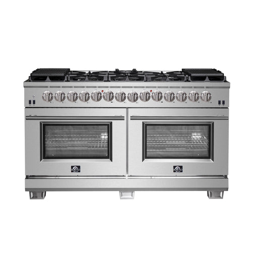 Forno Capriasca 60" Freestanding Dual Fuel Range FORNO