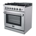 Forno Lazio 30" Freestanding Dual Fuel Range FORNO