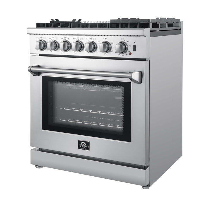 Forno Lazio 30" Freestanding Dual Fuel Range FORNO