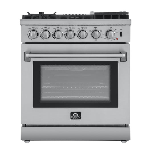 Forno Lazio 30" Freestanding Dual Fuel Range FORNO