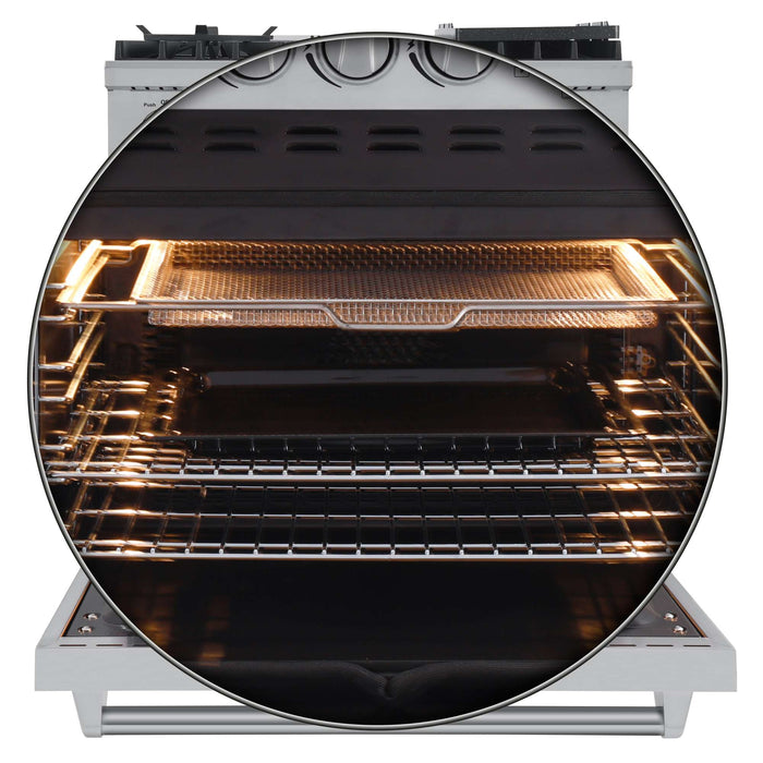 Forno Lazio 30" Freestanding Dual Fuel Range FORNO