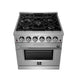 Forno Massimo 30" Freestanding Gas Range FORNO