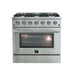 Forno Galiano 36" Freestanding Gas Range FORNO