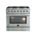 Forno Galiano 36" Freestanding Gas Range FORNO