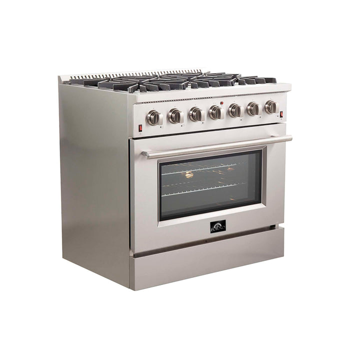 Forno Galiano 36" Freestanding Gas Range FORNO