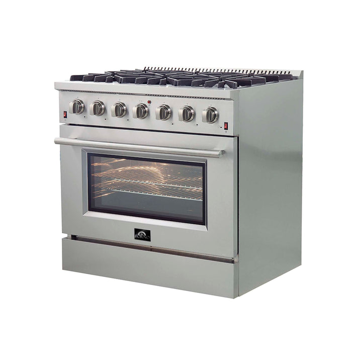 Forno Galiano 36" Freestanding Gas Range FORNO