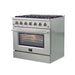 Forno Galiano 36" Freestanding Gas Range FORNO