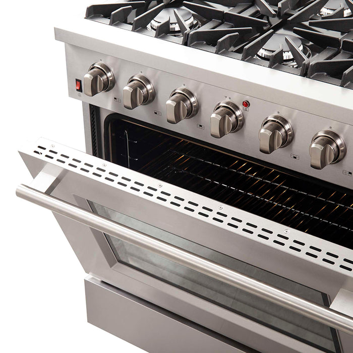 Forno Galiano 36" Freestanding Gas Range FORNO