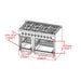 FORNO Galiano 48-inch Gas Range Stainless Steel, 8 Burners, 107,000 BTU, Griddle, 6.58 cu.ft. Double Oven FORNO