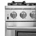 Forno Capriasca 36" Gas Range, 6 Brass Burners, 120,000 BTU, 5.36 cu.ft. Oven FORNO