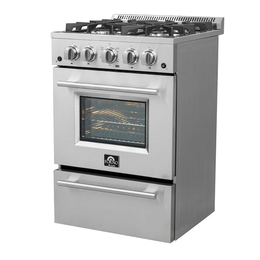 Forno Breno 24" Freestanding Gas Range FORNO