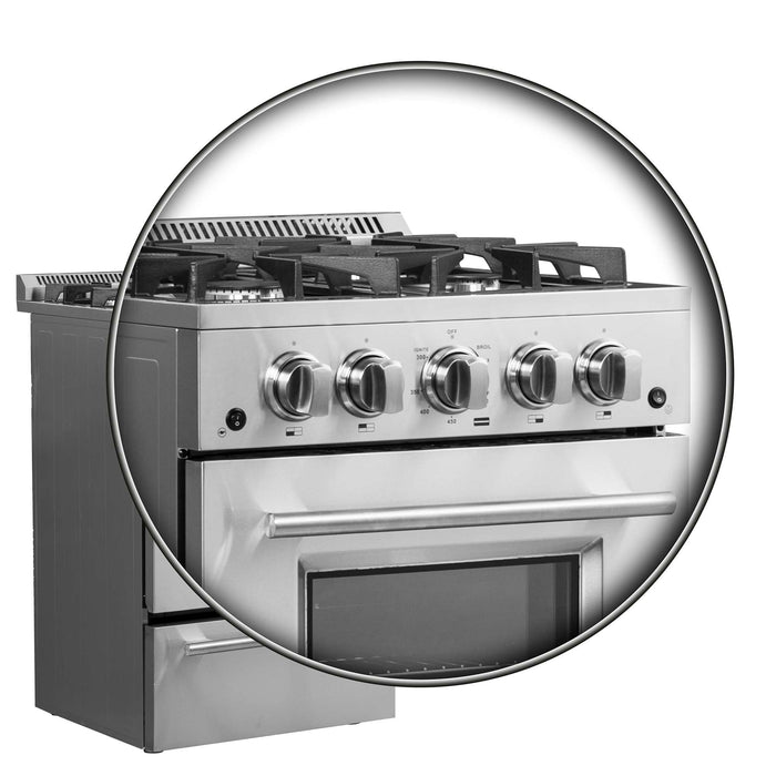 Forno Breno 24" Freestanding Gas Range FORNO