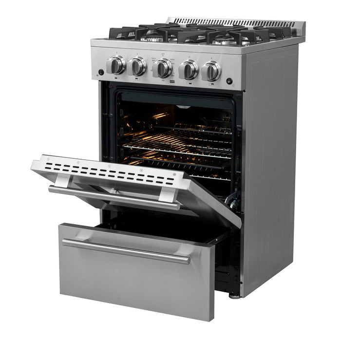 Forno Breno 24" Freestanding Gas Range FORNO