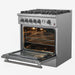 Giovanni 30-inch Gas Range Stainless Steel, 5 Burners 67,000 BTU, 4.32 cu.ft. Convection Oven FORNO