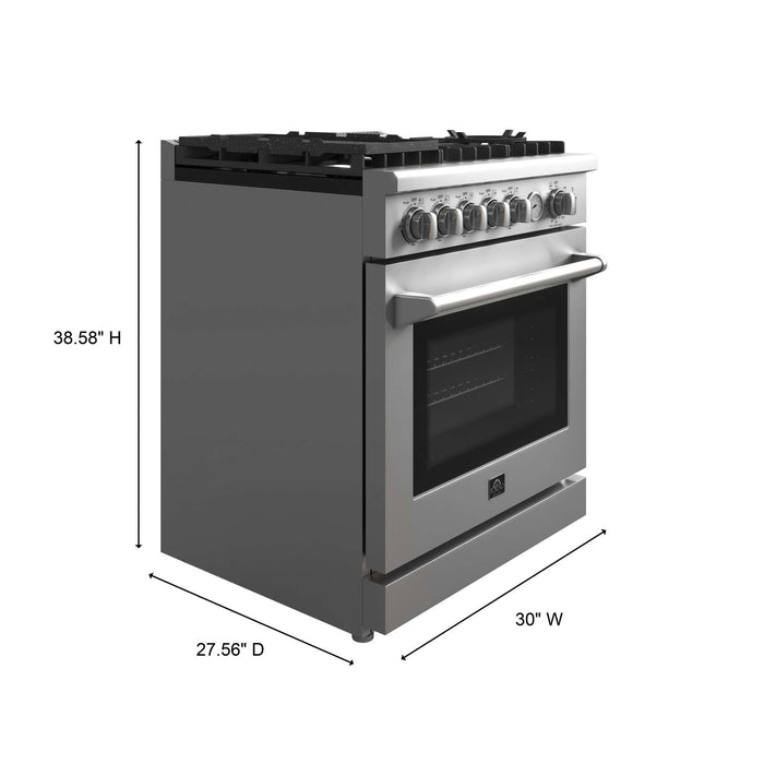 Forno Lazio 30" Freestanding Gas Range FORNO