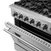 Marco 36" Gas Range, 5.36 cu.ft. Convection Oven FORNO
