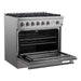 Marco 36" Gas Range, 5.36 cu.ft. Convection Oven FORNO