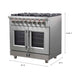 Forno Massimo 36" Freestanding French Door Dual Fuel Range FORNO