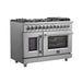 Forno Massimo 48" Freestanding French Door Dual Fuel Range FORNO