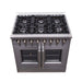 Forno Galiano 36" Freestanding French Door Dual Fuel Range FORNO