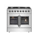 Forno Galiano 36" Freestanding French Door Dual Fuel Range FORNO