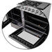Forno Galiano 48" Freestanding French Door Series Dual Fuel Range FORNO