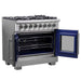 Forno Capriasca 36" Freestanding French Door Dual Fuel Range FORNO