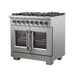 Forno Capriasca 36" Freestanding French Door Dual Fuel Range FORNO