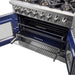 Forno Capriasca 36" Freestanding French Door Dual Fuel Range FORNO
