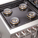 Forno Capriasca 48" Freestanding French Door Dual Fuel Range FORNO