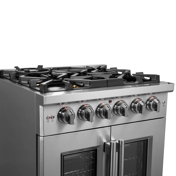 Forno Massimo 30" French Door Gas Range FORNO