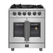 Forno Massimo 30" French Door Gas Range FORNO