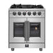 Forno Massimo 30" French Door Gas Range FORNO