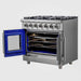 Forno Massimo 36" Freestanding French Door Gas Range FORNO
