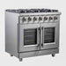 Forno Massimo 36" Freestanding French Door Gas Range FORNO