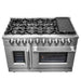 Forno Massimo 48" Freestanding French Door Gas Range FORNO