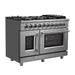 Forno Massimo 48" Freestanding French Door Gas Range FORNO