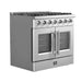 Forno Galiano 36" Freestanding French Door Gas Range FORNO