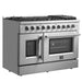 Forno Galiano 48" Freestanding French Door Gas Range FORNO