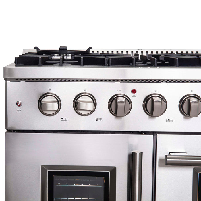 Forno Galiano 48" Freestanding French Door Gas Range FORNO