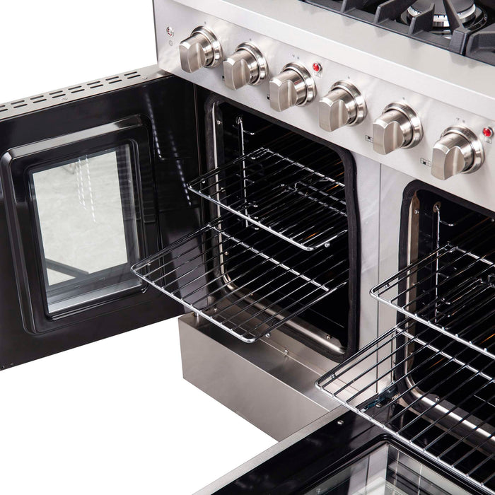 Forno Galiano 48" Freestanding French Door Gas Range FORNO
