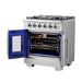 Forno Capriasca 30" Freestanding French Door Gas Range FORNO